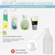 Toiletry Covers for Leak Proofing in Luggage